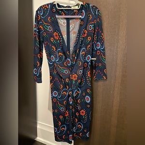 Issa, dress, 100% silk jersey, size 4